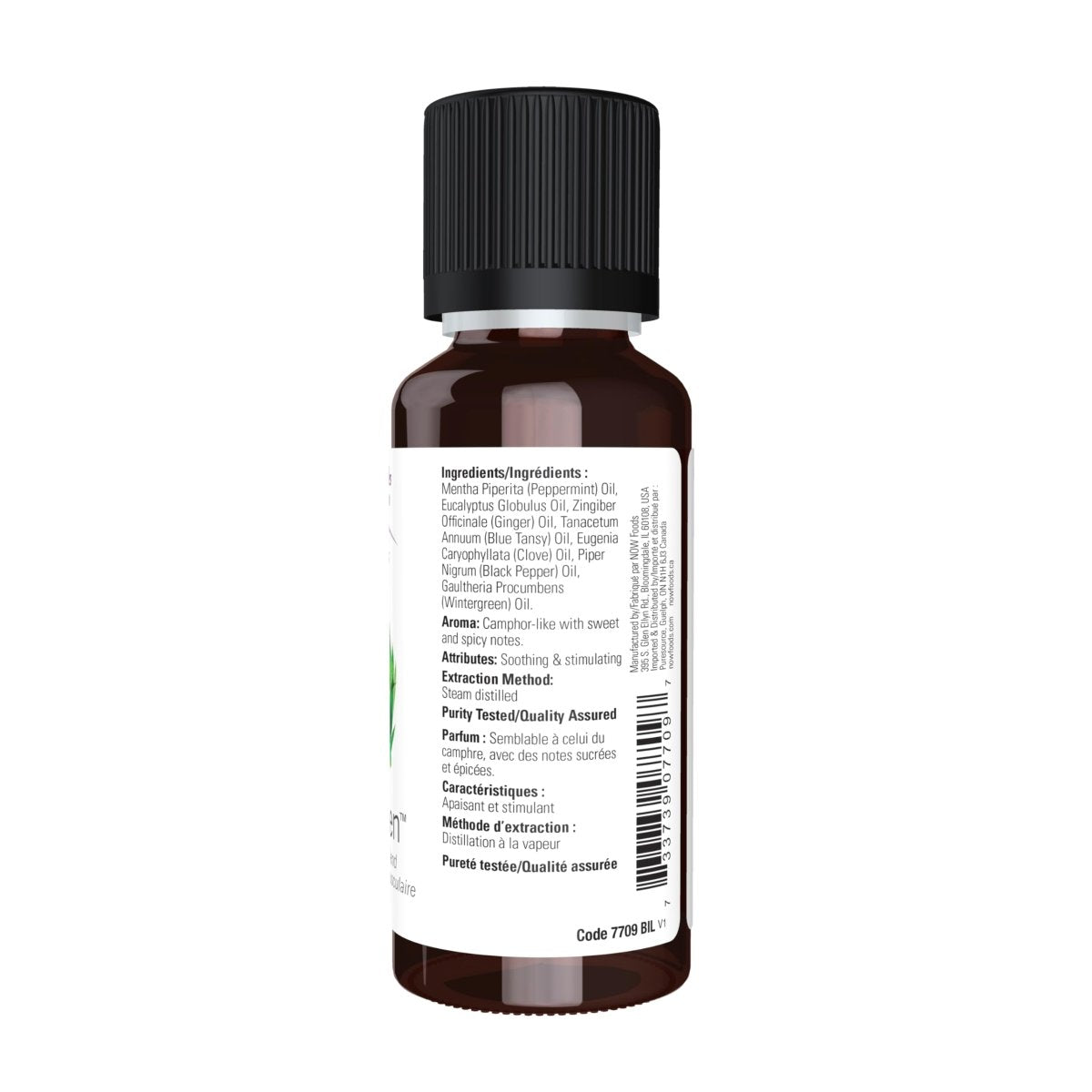 NOW Essential Oils, Muscle Zen? Essential Oil Blend for Sports Massage, Steam Distilled, 1-Ounce