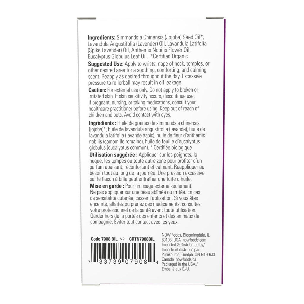 Now Essential Oils Take A Zen Ten Essential Oil Blend Roll-On 10ml - 7909