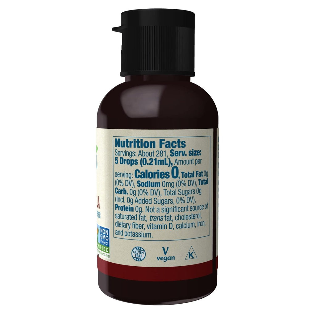 Now Foods BetterStevia Cinnamon Vanilla 2 Oz - 6937