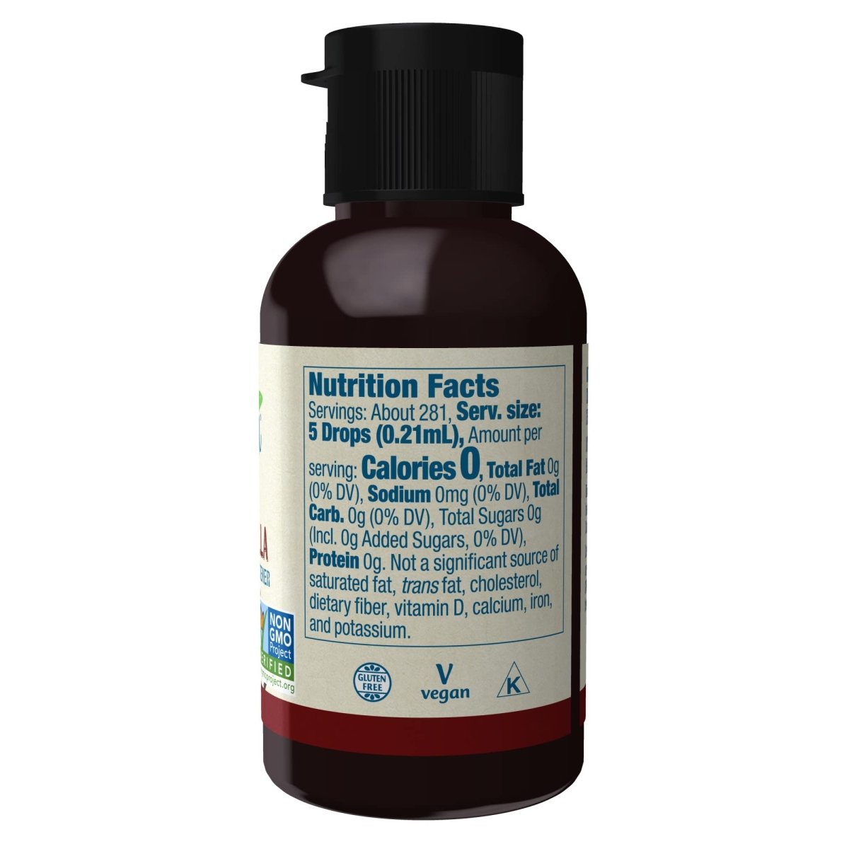 Now Foods BetterStevia Cinnamon Vanilla 2 Oz - 6937