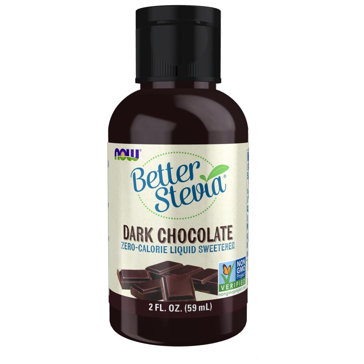 Now Foods BetterStevia Dark Chocolate 2 Oz - 6966
