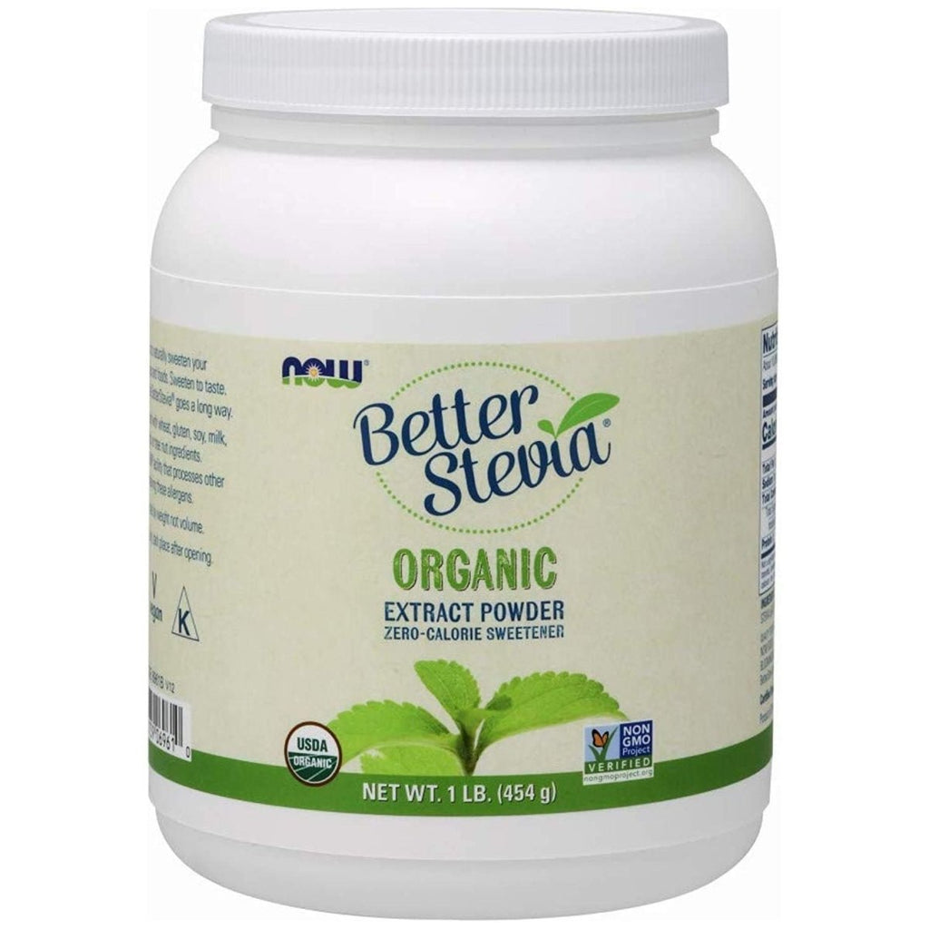 Now Foods BetterStevia Extract Powder Organic 1 Pound - 6961