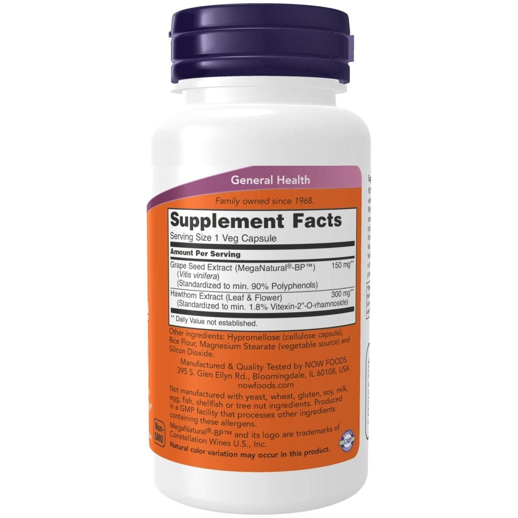 Now Foods Blood Pressure Health 90 Vcaps, 2 Pack