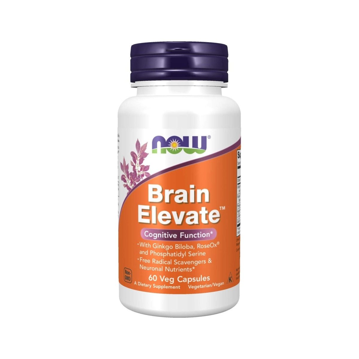 Now Foods Brain Elevate 60 Vcaps - 3303