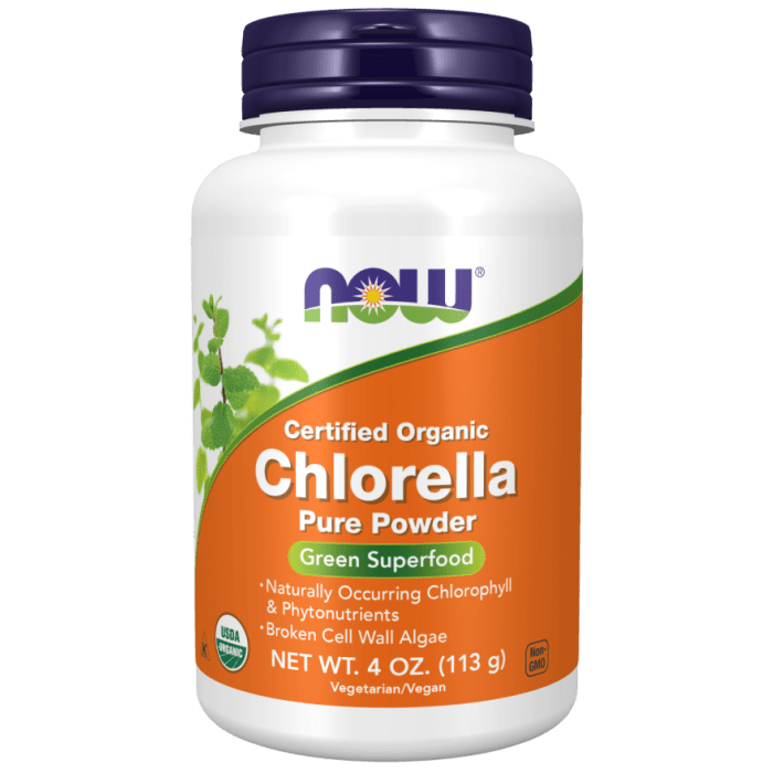 Now Foods Chlorella Powder Organic 4oz - 2636