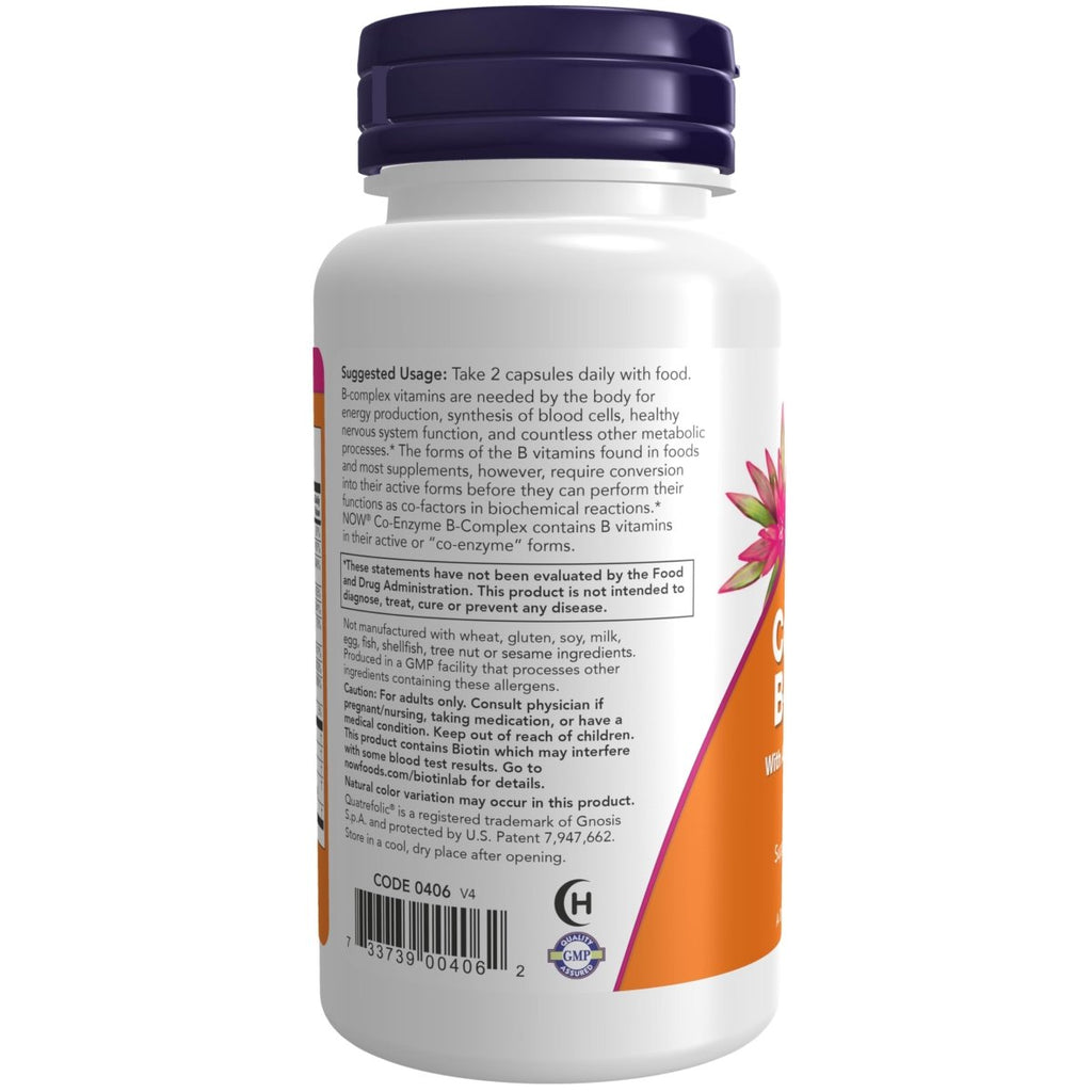 Now Foods Co-Enzyme B-Complex 60 Vcaps - 0406