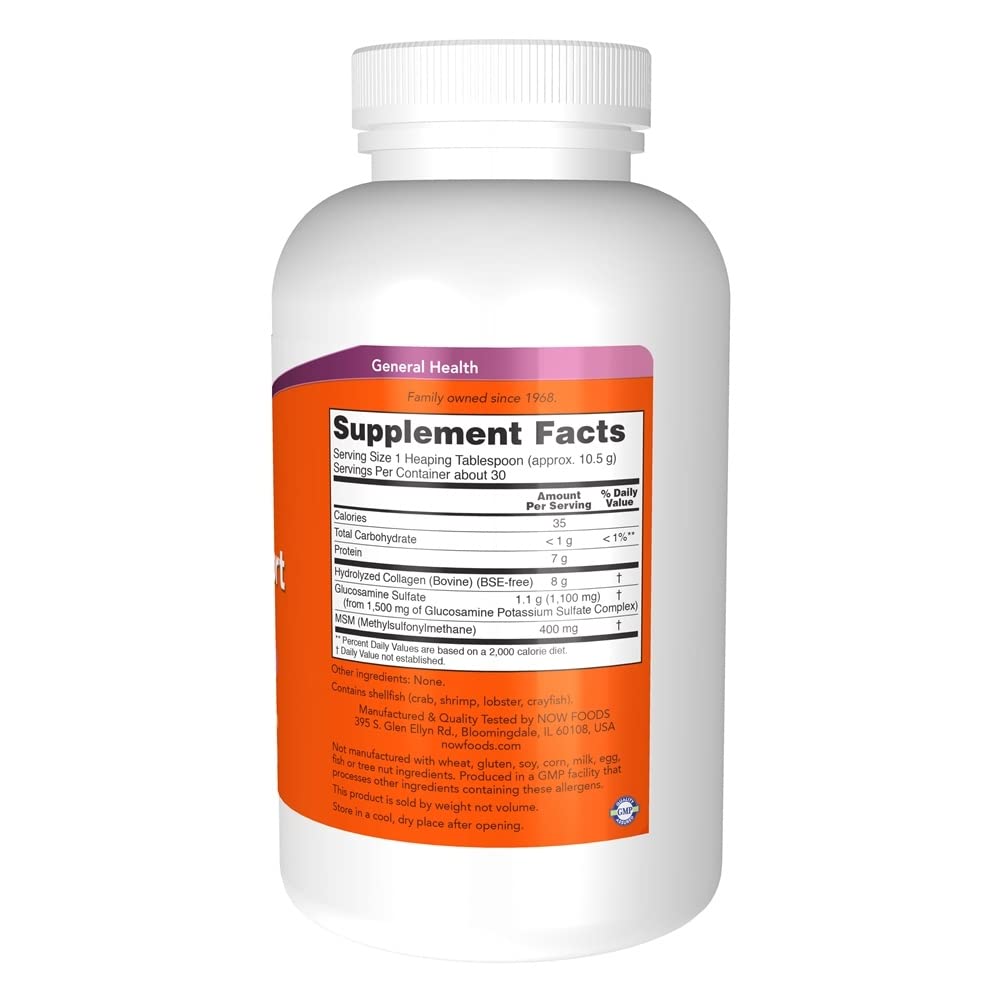 Now Foods Collagen Joint Support Powder 11oz - 3291