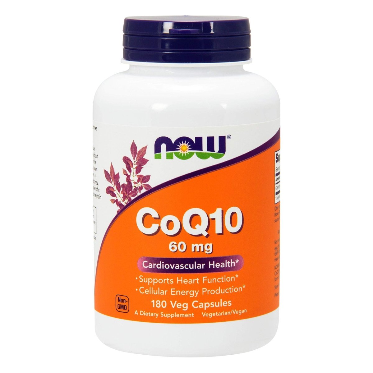Now Foods CoQ10 60 mg 180 Vcaps -3154