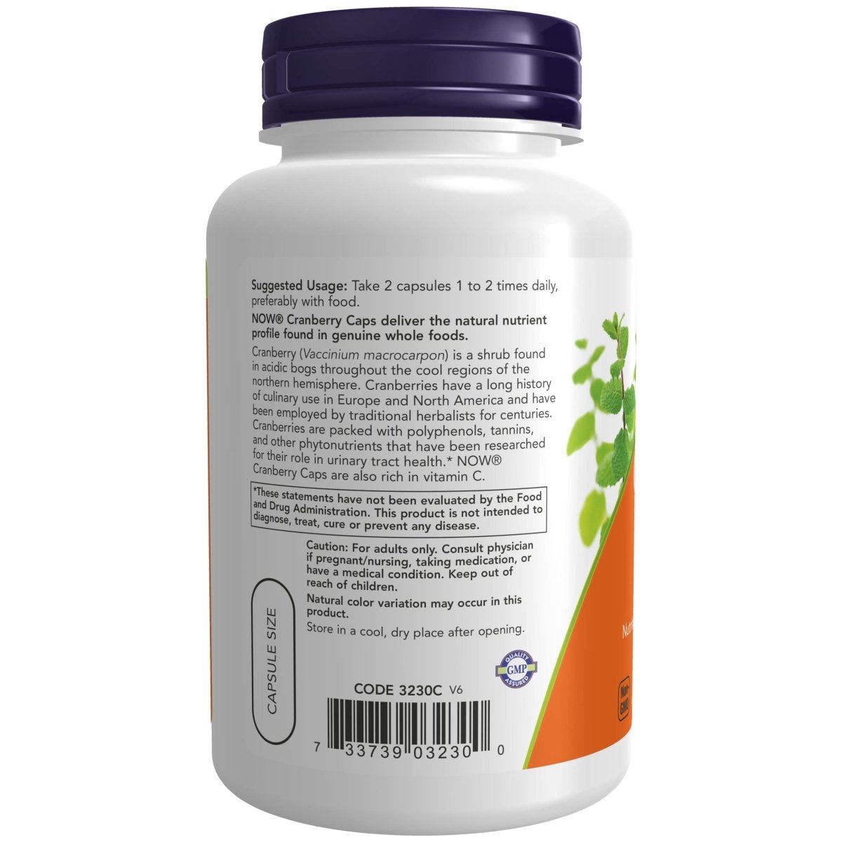 Now Foods Cranberry Caps 100 Vcaps - 3230
