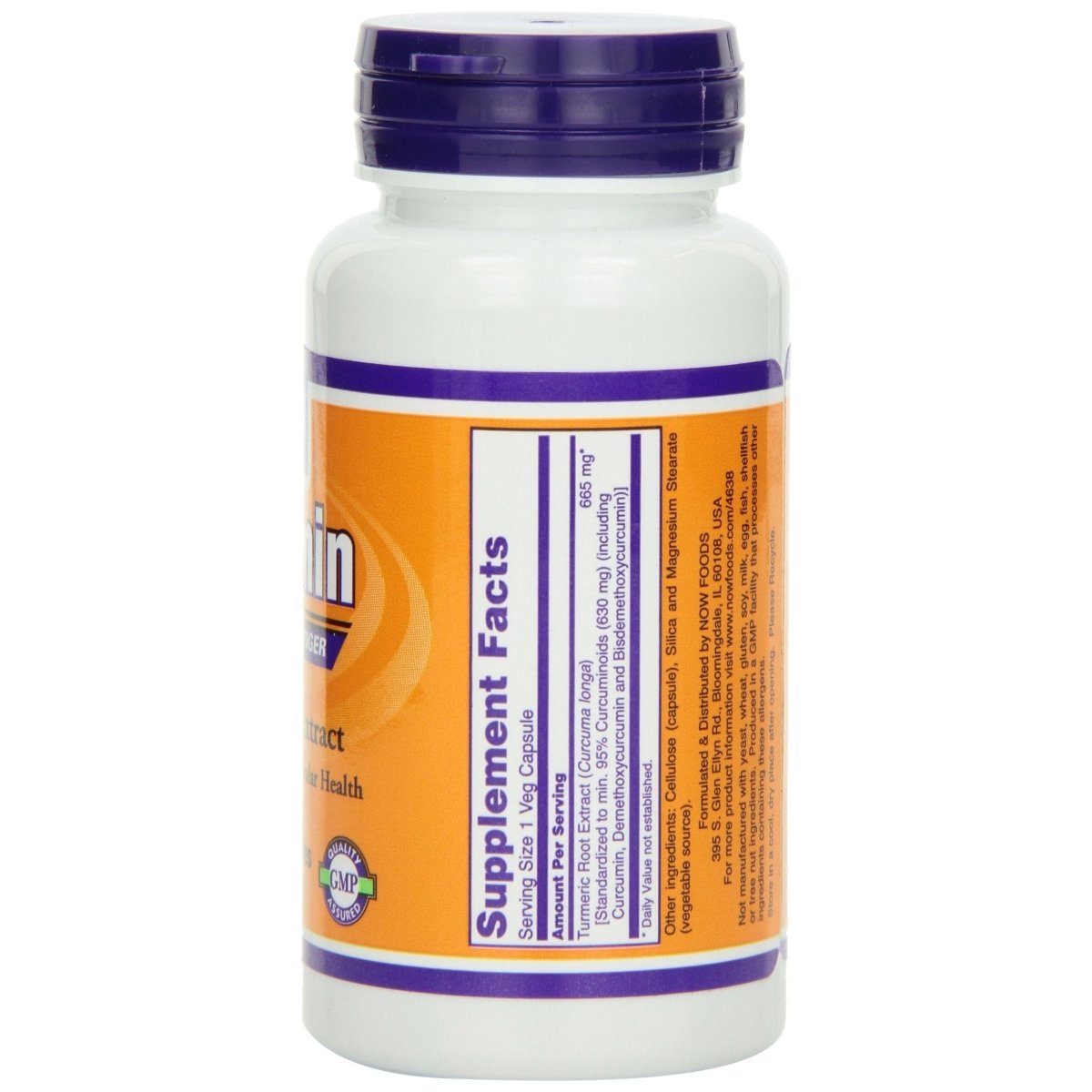 Now Foods Curcumin 60 Vcaps - 4638
