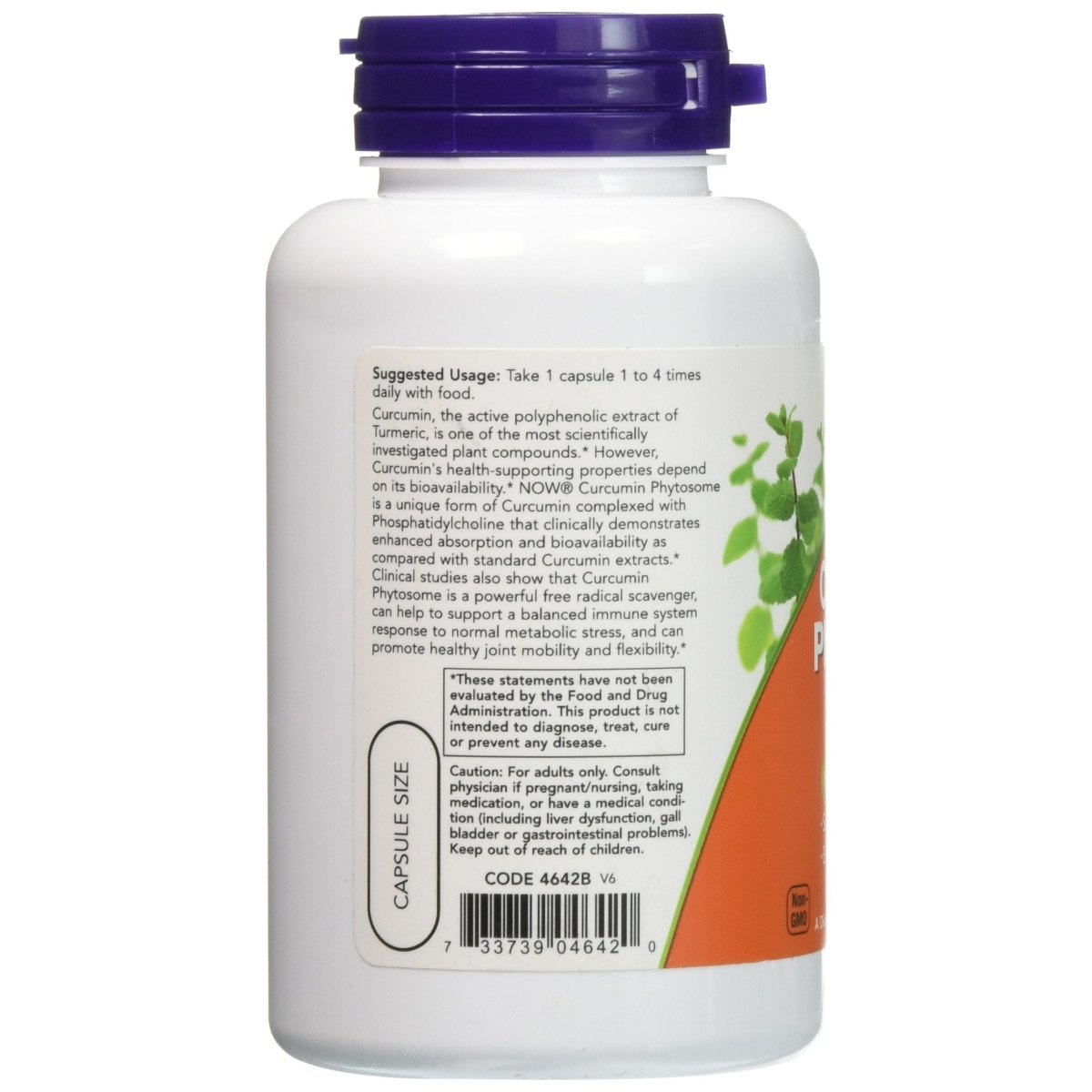 Now Foods Curcumin Phytosome 60 Vcaps - 4642