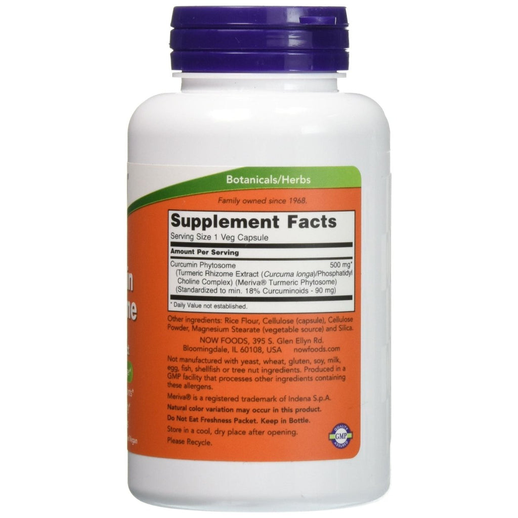 Now Foods Curcumin Phytosome 60 Vcaps - 4642