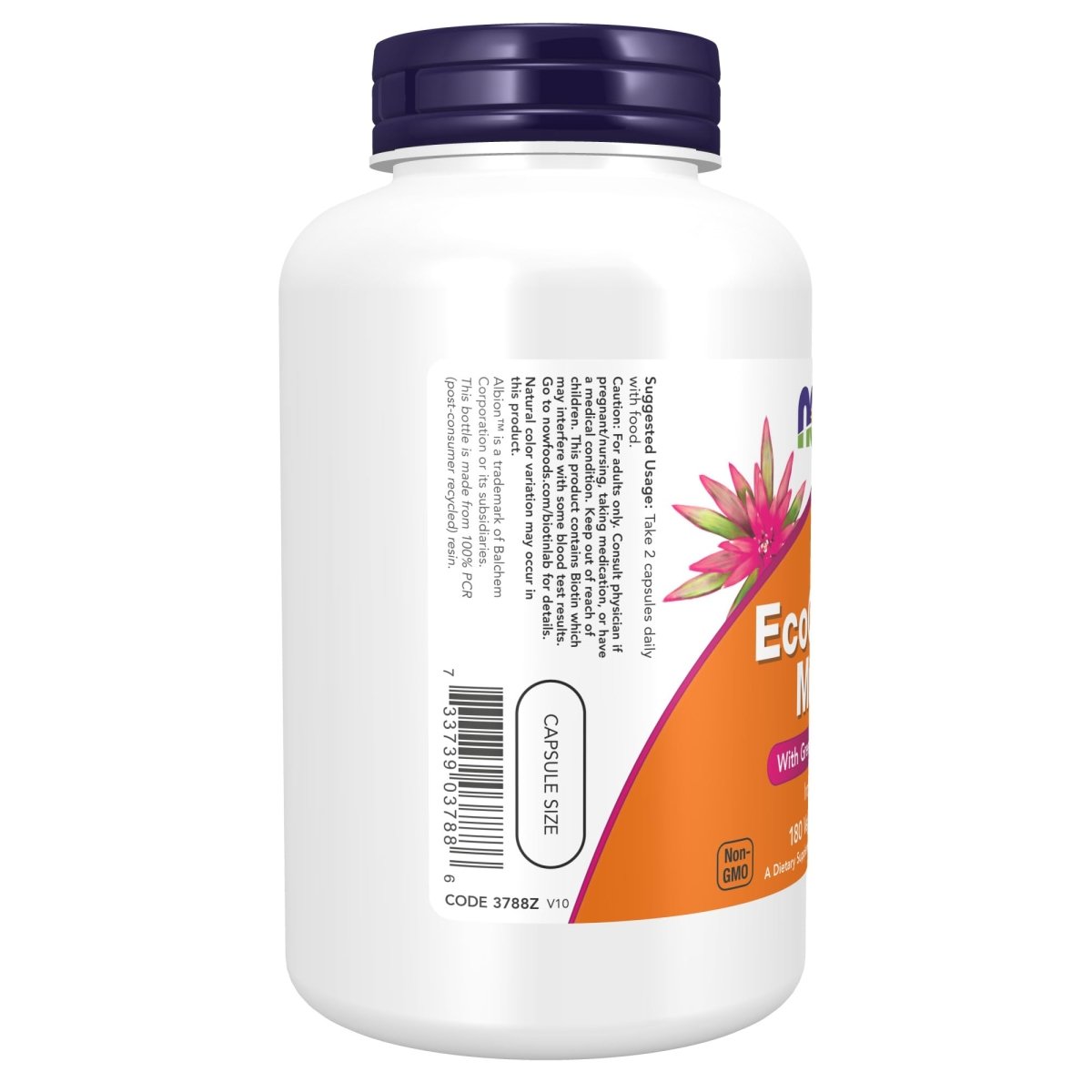 Now Foods EcoGreen Multi Vitamin 180 Vcaps - 3788