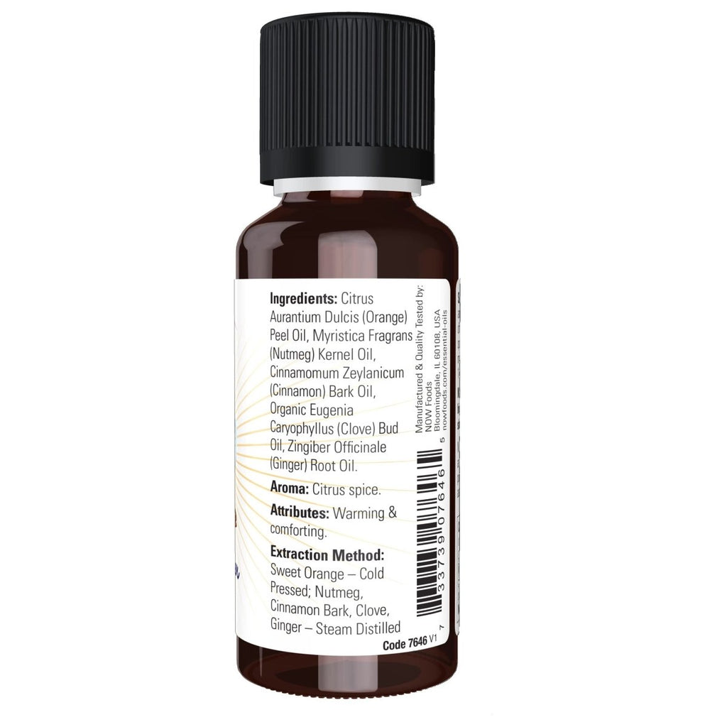 Now Foods Essential Ols Spiced Cider 1oz