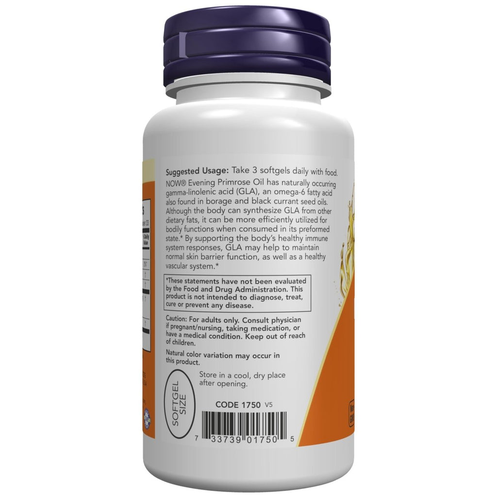 Now Foods Evening Primrose Oil 500 mg 100 Softgels - 1750