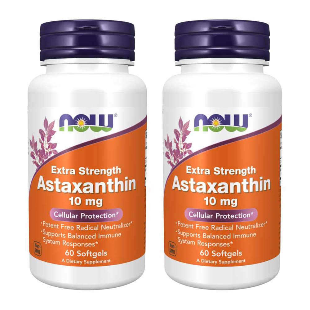 Now Foods Extra Strength Astaxanthin 10mg 60 Softgels - 2251