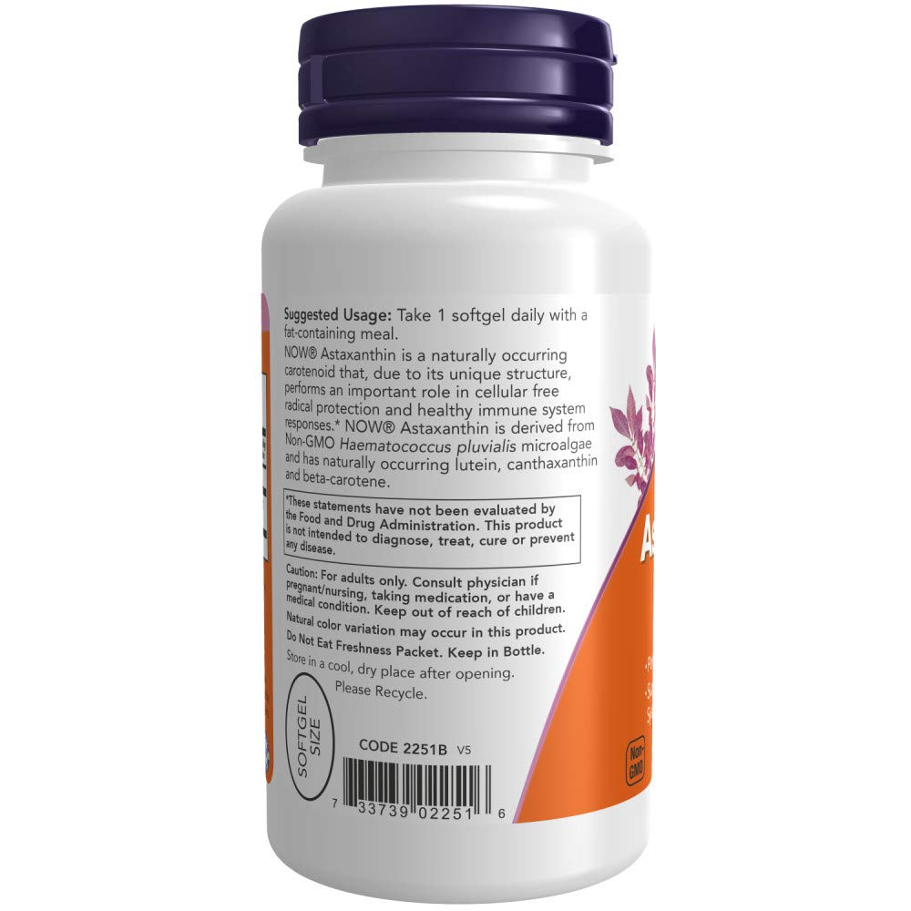 Now Foods Extra Strength Astaxanthin 10mg 60 Softgels - 2251