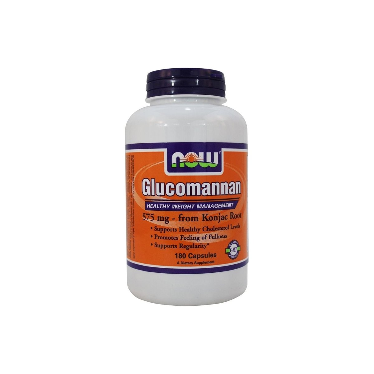 Now Foods Glucomannan 575 mg 180 Vcaps - 6512