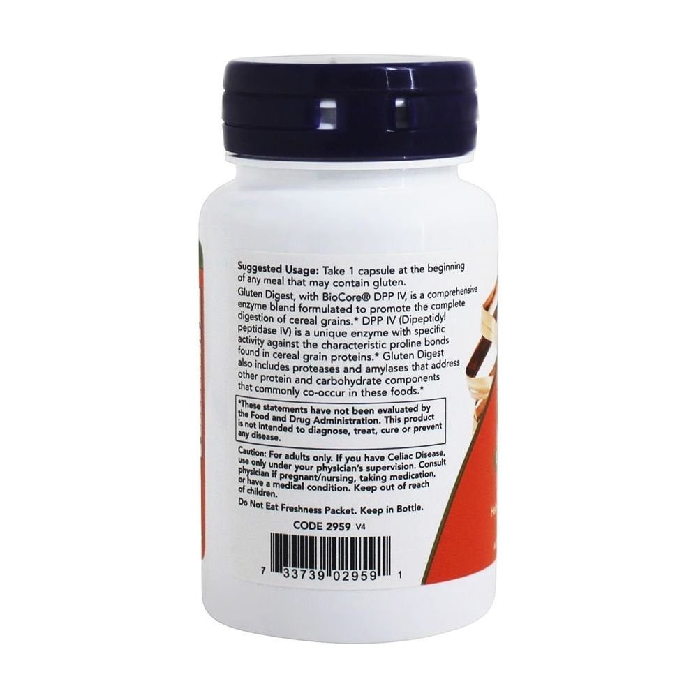 Now Foods Gluten Digest 60 Vcaps - 2959