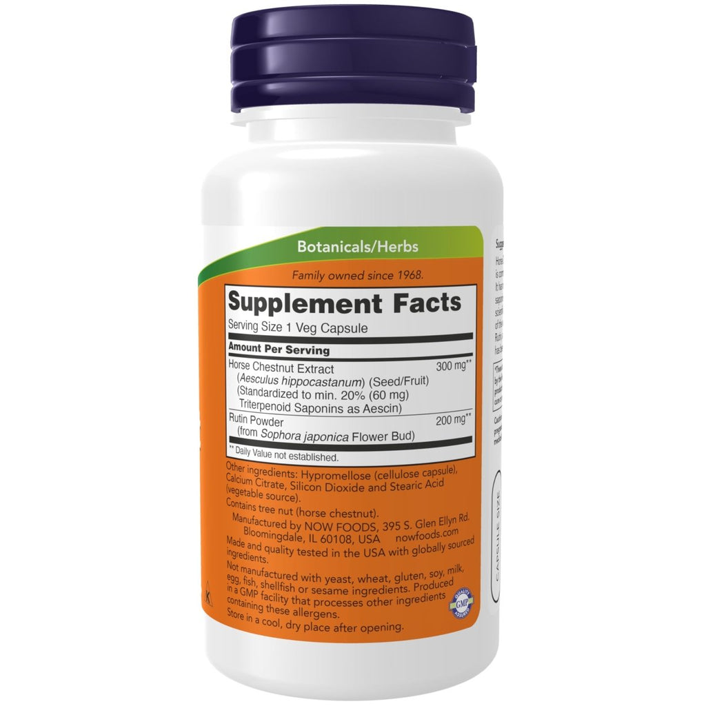 Now Foods Horse Chestnut 300mg 90 Vcaps - 4713