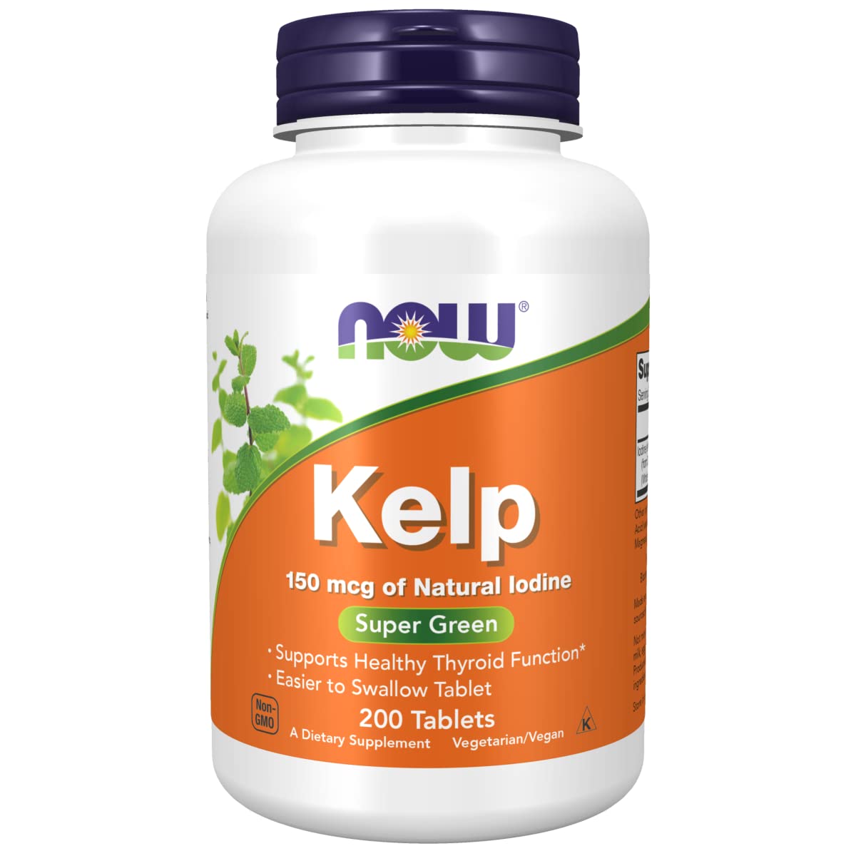 Now Foods Kelp 150 mcg 200 Tablets - 2680
