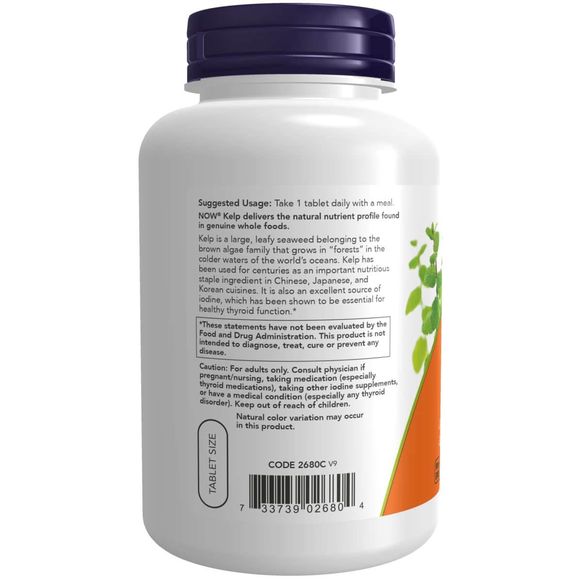 Now Foods Kelp 150 mcg 200 Tablets - 2680