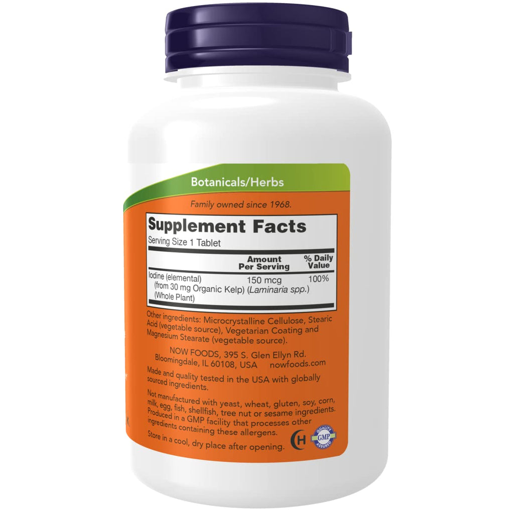 Now Foods Kelp 150 mcg 200 Tablets - 2680