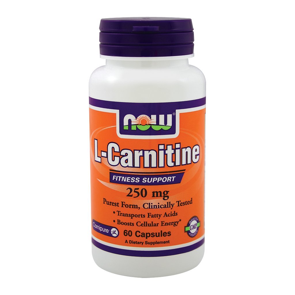 Now Foods L-Carnitine 250 mg 60 Vcaps - 0062