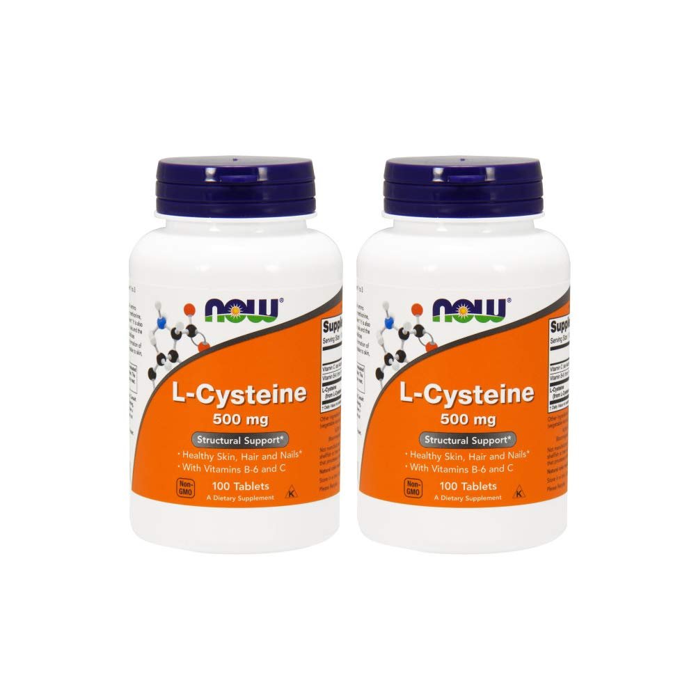 Now Foods L-Cysteine 500 Mg 100 Tablets - 0077