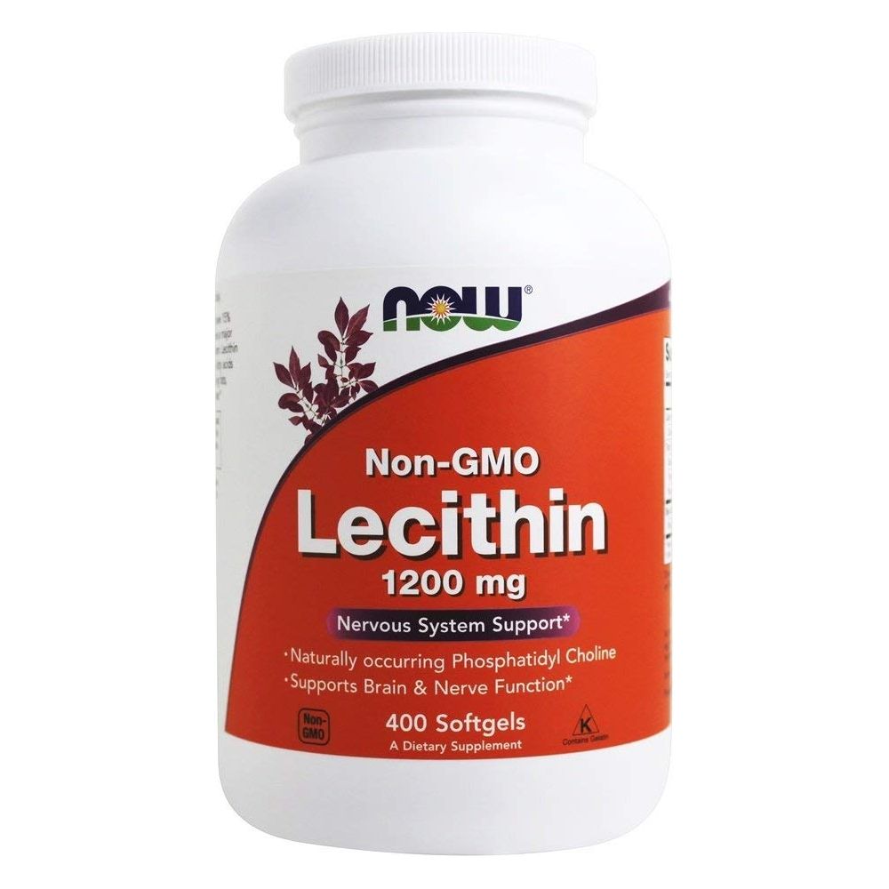 Now Foods Lecithin 1200 mg 400 Softgels - 2214
