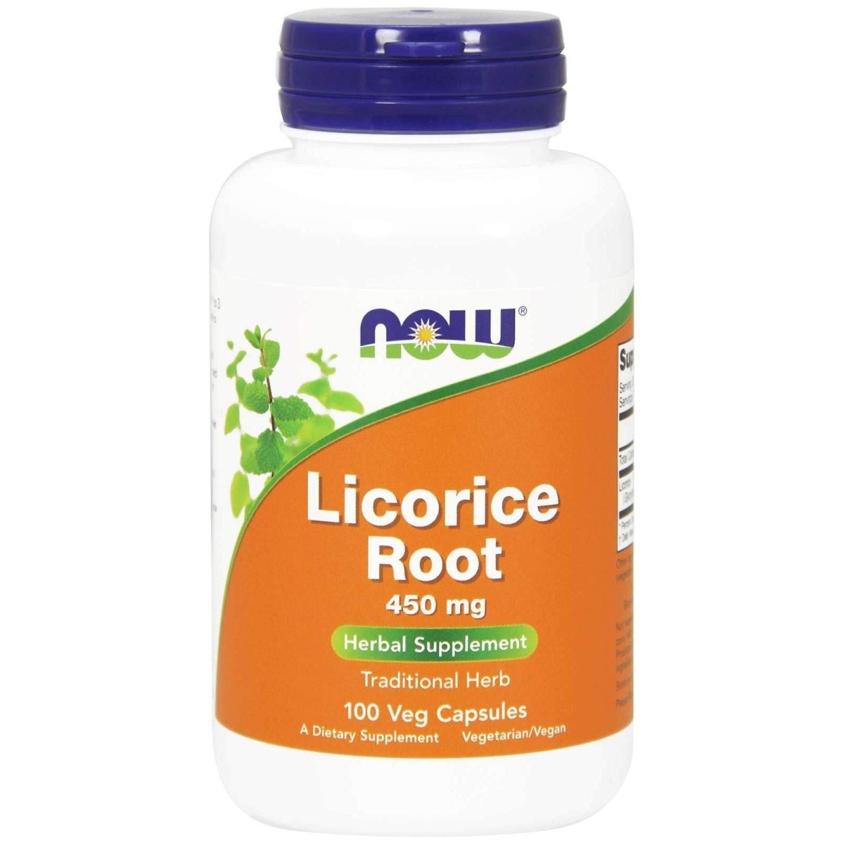 Now Foods Licorice Root 450 mg 100 Vcaps - 4718