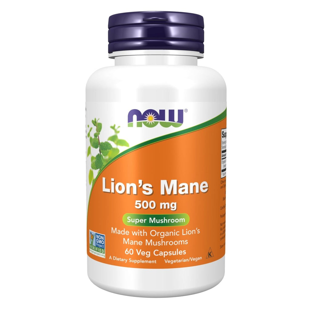 Now Foods Lion's Mane 500 mg 60 Vcaps