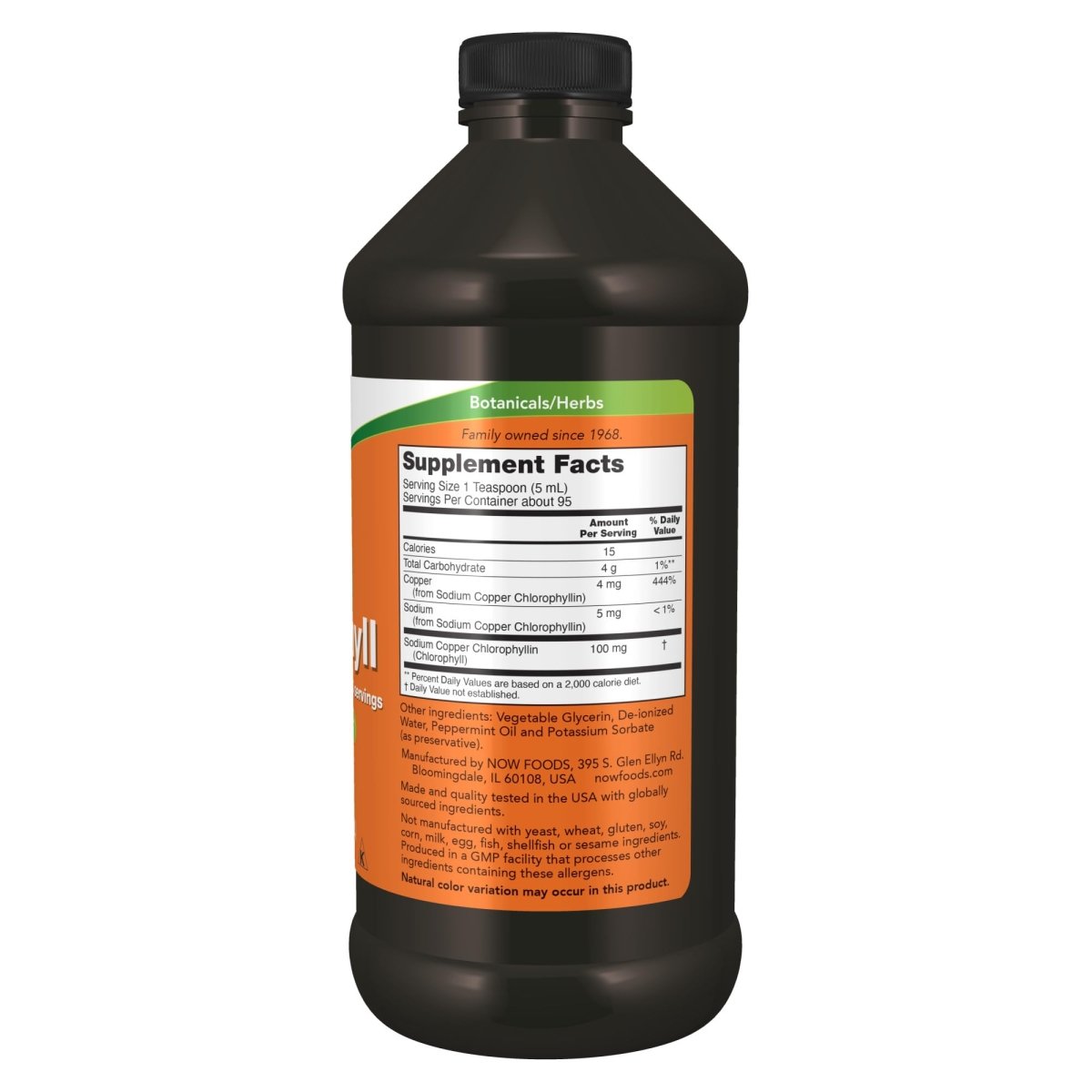 Now Foods Liquid Chlorophyll 16oz - 2644
