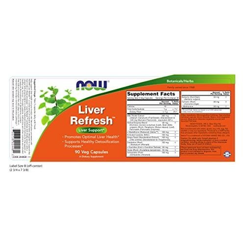 Now Foods Liver Refresh 90 Vcaps - 2448