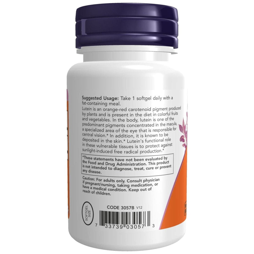 Now Foods Lutein 10 mg 120 Softgels - 3057