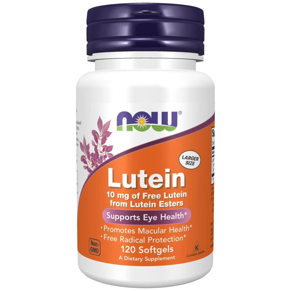 Now Foods Lutein 10 mg 120 Softgels - 3057