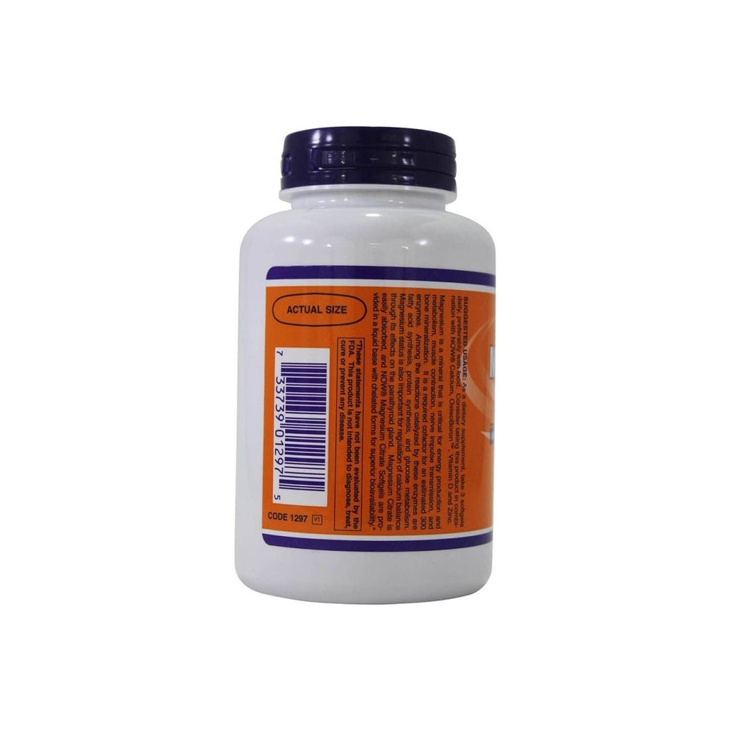 Now Foods Magnesium Citrate 90 Softgels - 1297