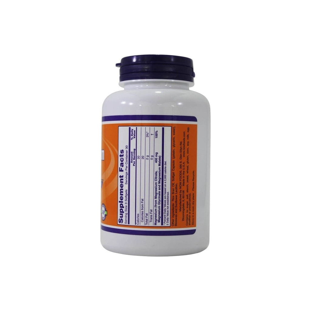 Now Foods Magnesium Citrate 90 Softgels - 1297