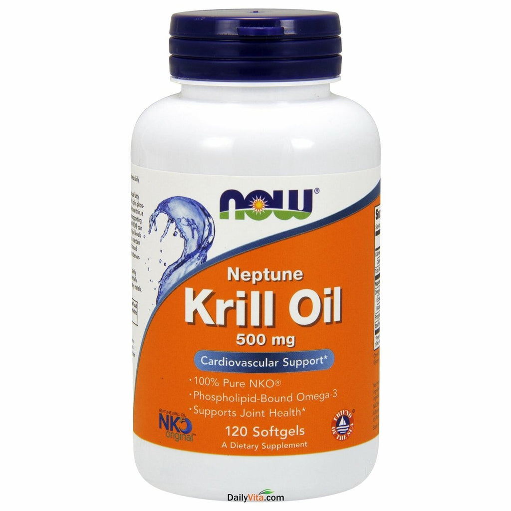 Now Foods Neptune Krill Oil 500 mg 120 Softgels - 1626