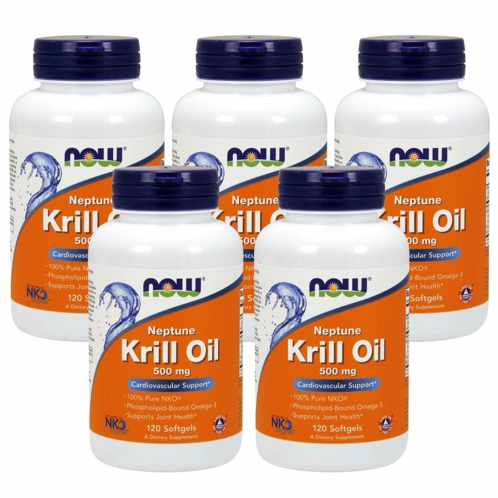 Now Foods Neptune Krill Oil 500 mg 120 Softgels - 1626