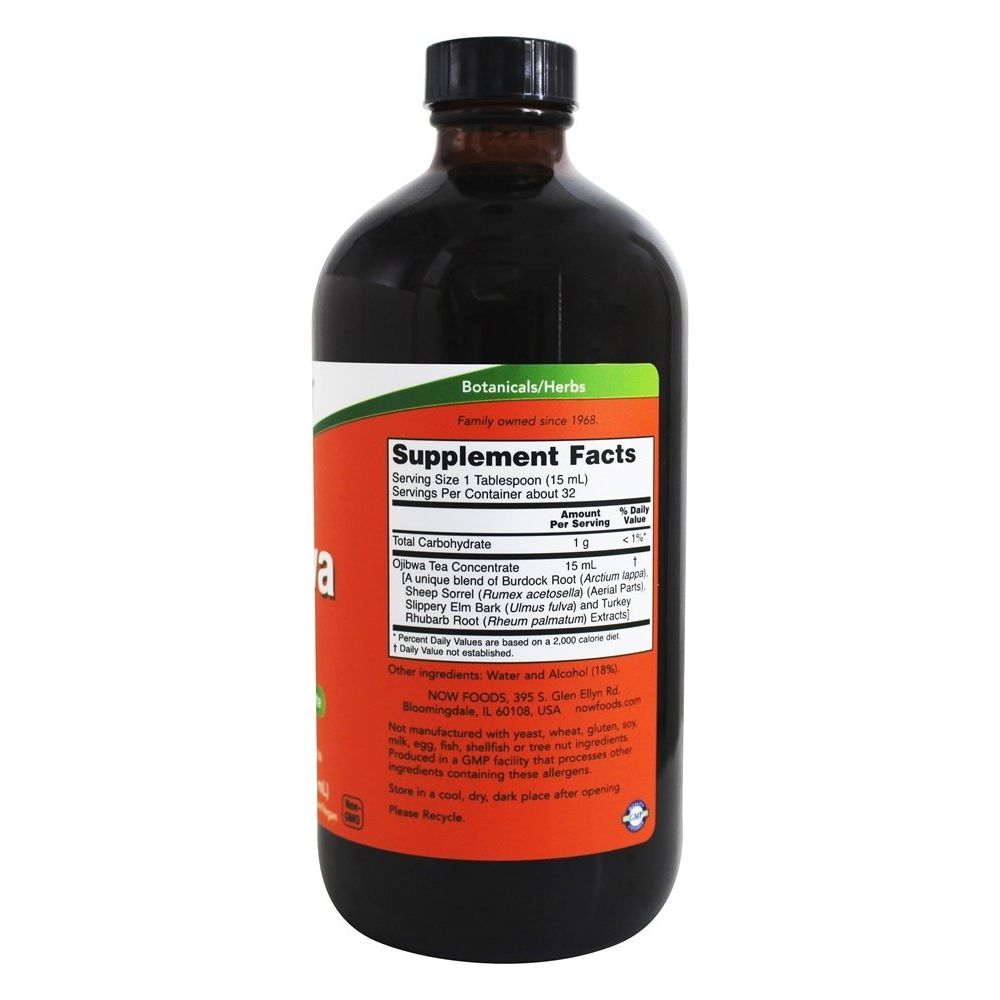 Now Foods Ojibwa Tea Concentrate 16oz - 4855