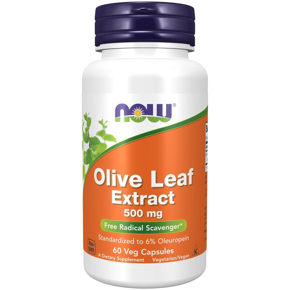 Now Foods Olive Leaf Extract 500 mg 60 Vcaps - 4723