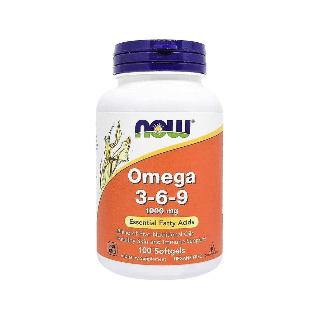 Now Foods Omega 3-6-9 1000 mg 100 Softgels - 1835
