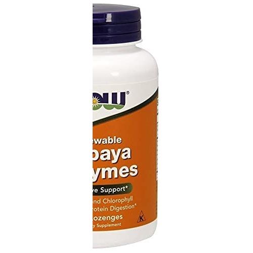 Now Foods Papaya Enzyme 180 Lozenges - 2970