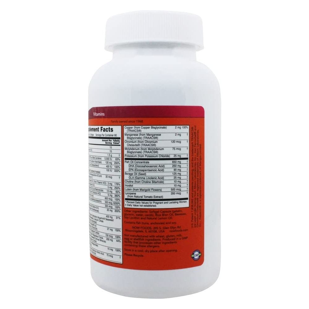 Now Foods Prenatal Gels + DHA 180 Softgels - 3811