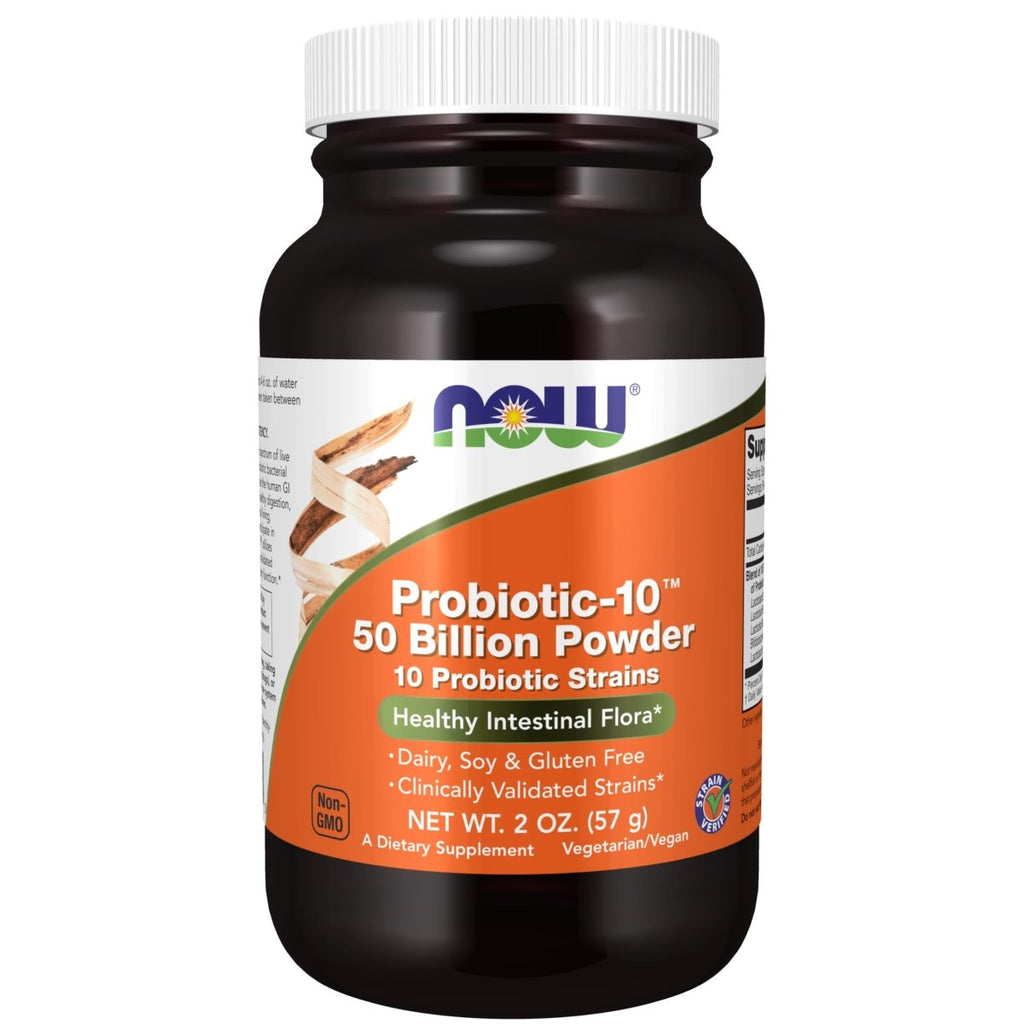 Now Foods Probiotic-10 50 Billion Powder 2oz - 2927
