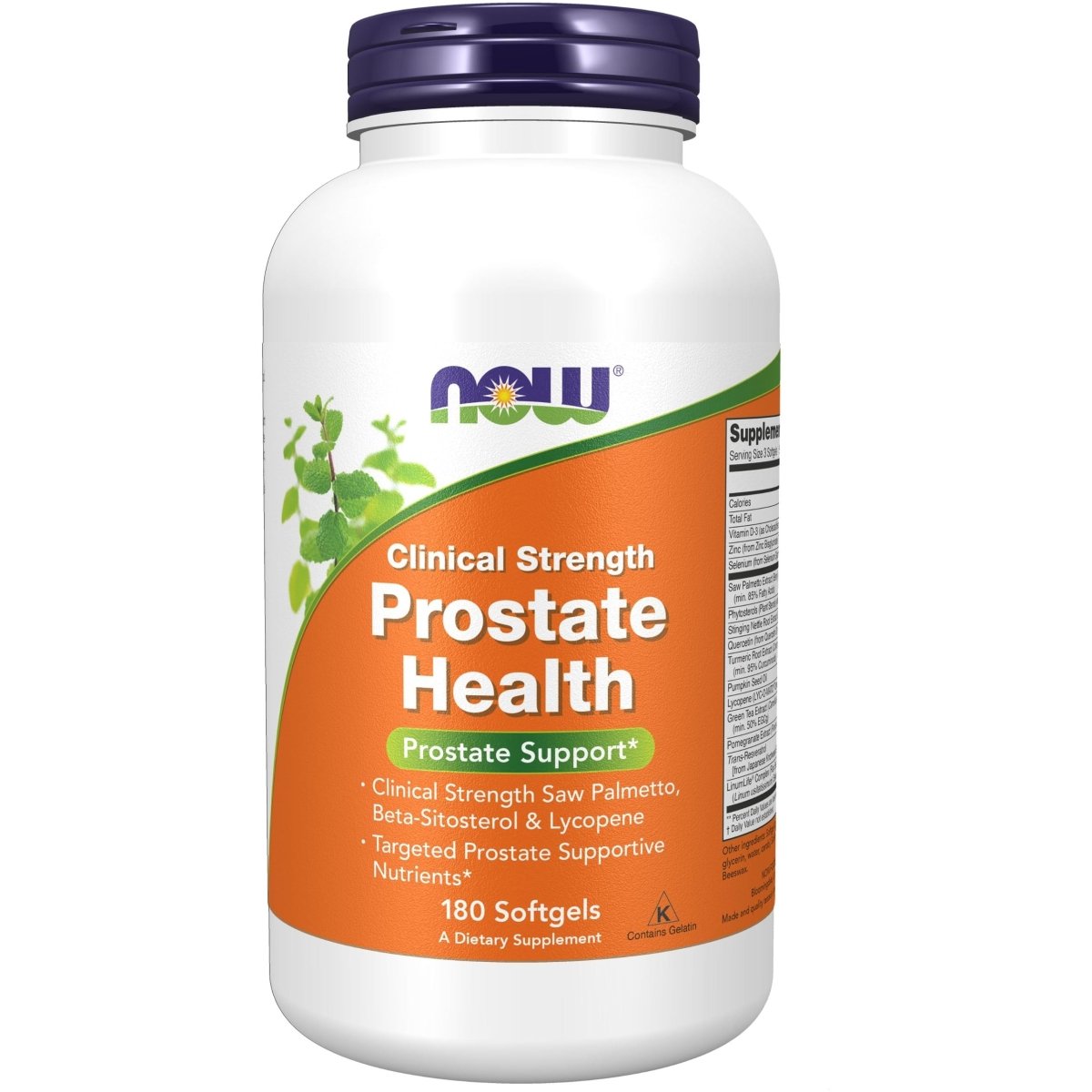 Now Foods Prostate Health Clinical Strength 180 Softgels - 3349