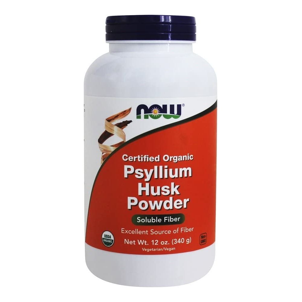 Now Foods Psyllium Husk Powder Organic 12oz - 5966