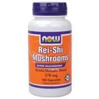 Now Foods Rei-Shi Mushrooms 270 mg 100 Vcaps - 4733