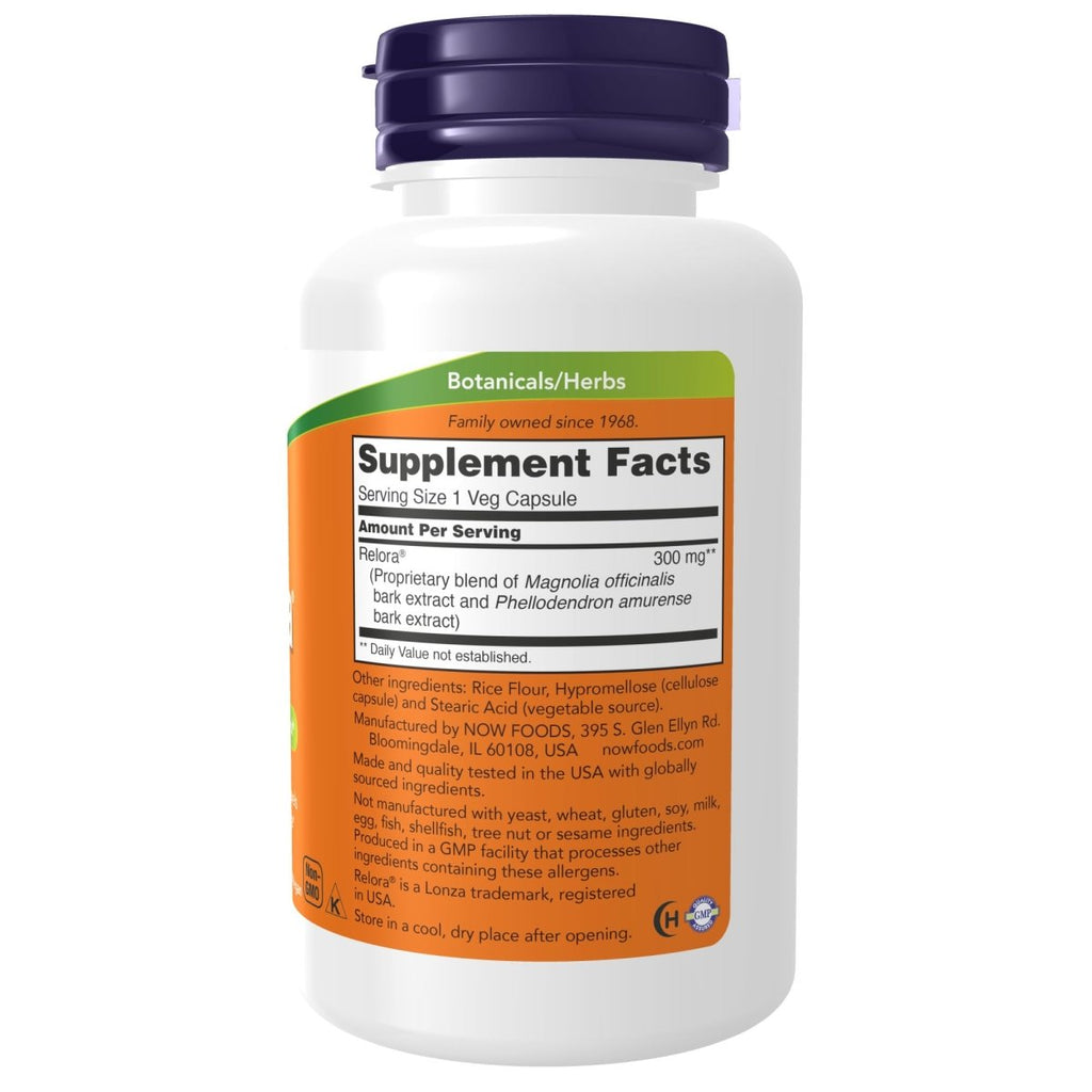 Now Foods Relora 300 mg 60 Vcaps - 3342